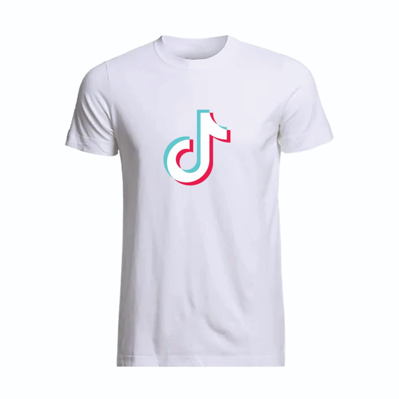 Al amal Tiktok causual T-shirt(1 Design) Unisex ( White )