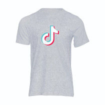 Al amal Tiktok causual T-shirt(1 Design) Unisex ( Grey )