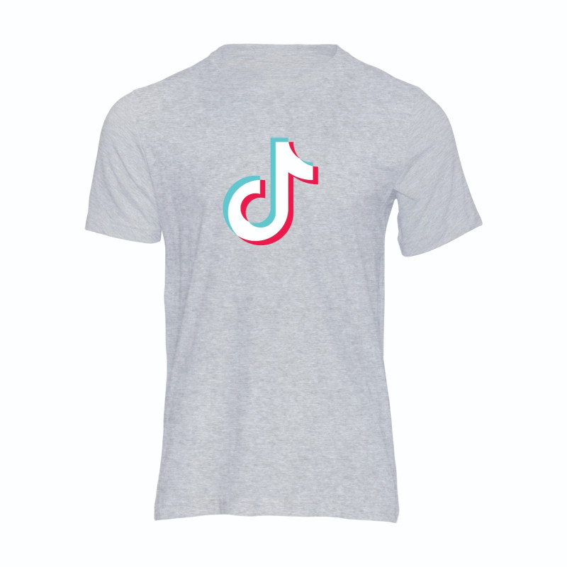 Al amal Tiktok causual T-shirt(1 Design) Unisex ( Grey )