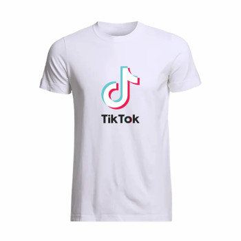 Al amal Tiktok causual T-shirt(2 Design) Unisex ( White )