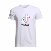 Al amal Tiktok causual T-shirt(2 Design) Unisex ( White )