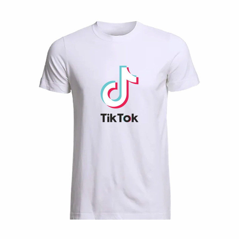 Al amal Tiktok causual T-shirt(2 Design) Unisex ( White )