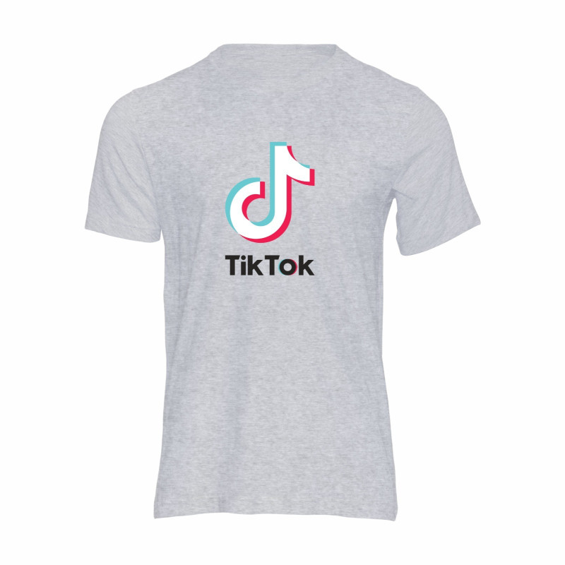 Al amal Tiktok causual T-shirt(2 Design) Unisex ( Grey )