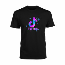 Al amal Tiktok causual T-shirt(3 Design) Unisex ( Black )