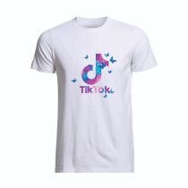 Al amal Tiktok causual T-shirt(3 Design) Unisex ( White )
