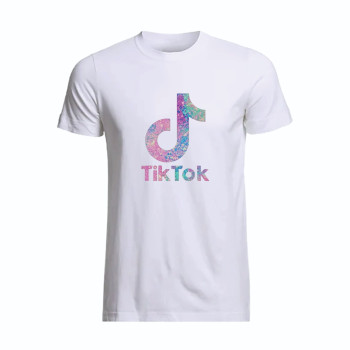 Al amal TiKTok crop Top(2 Design) for Girls ( White )