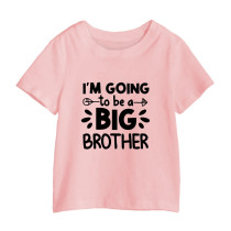 Al amal Big Brother T-shirt(1 designs) for boys ( Pink )
