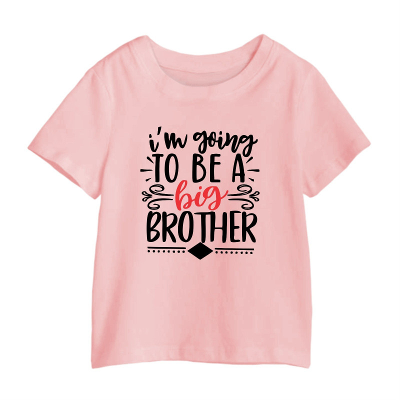 Al amal Big Brother T-shirt(2 designs) for boys ( Pink )