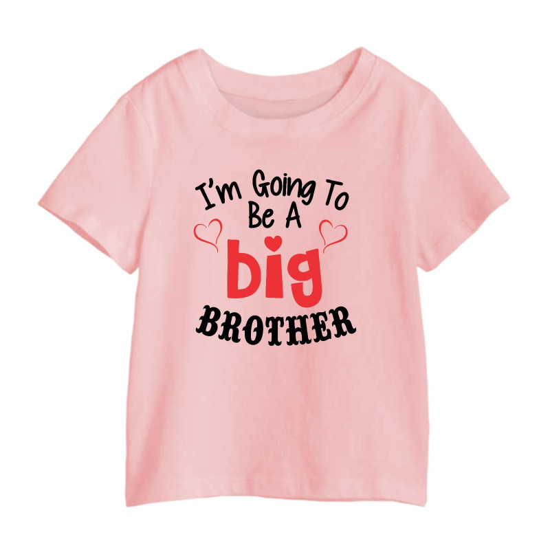 Al amal Big Brother T-shirt(3 designs) for boys ( Pink )
