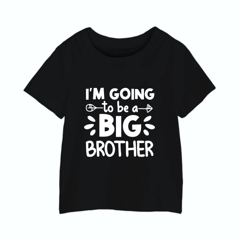 Al amal Big Brother T-shirt(1 designs) for boys ( Black )