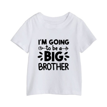 Al amal Big Brother T-shirt(1 designs) for boys ( White )