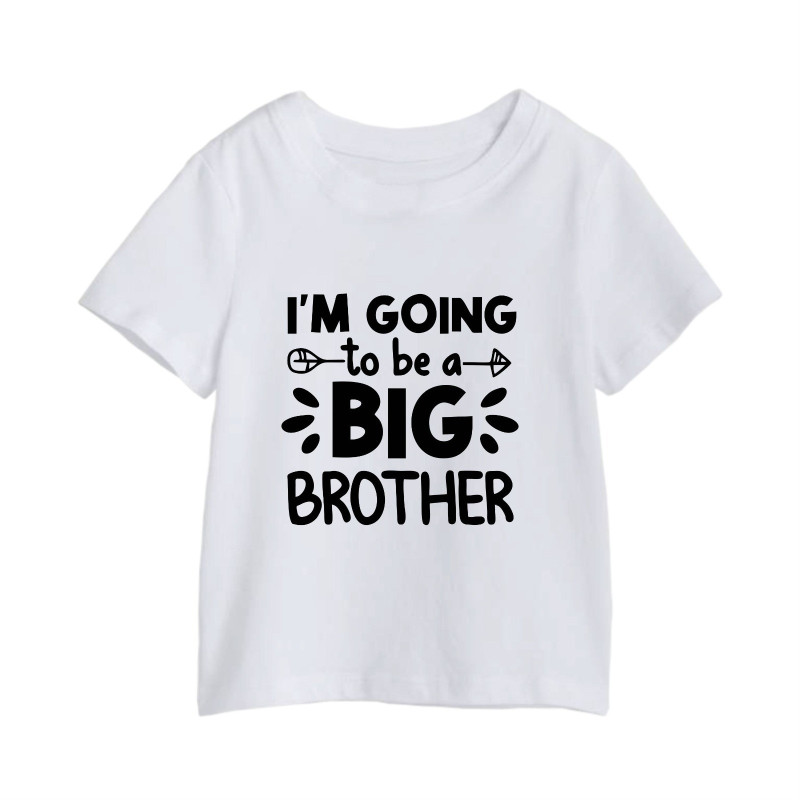 Al amal Big Brother T-shirt(1 designs) for boys ( White )