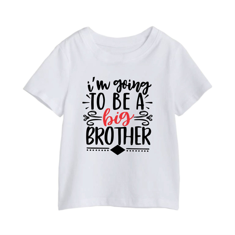 Al amal Big Brother T-shirt(2 designs) for boys ( White )