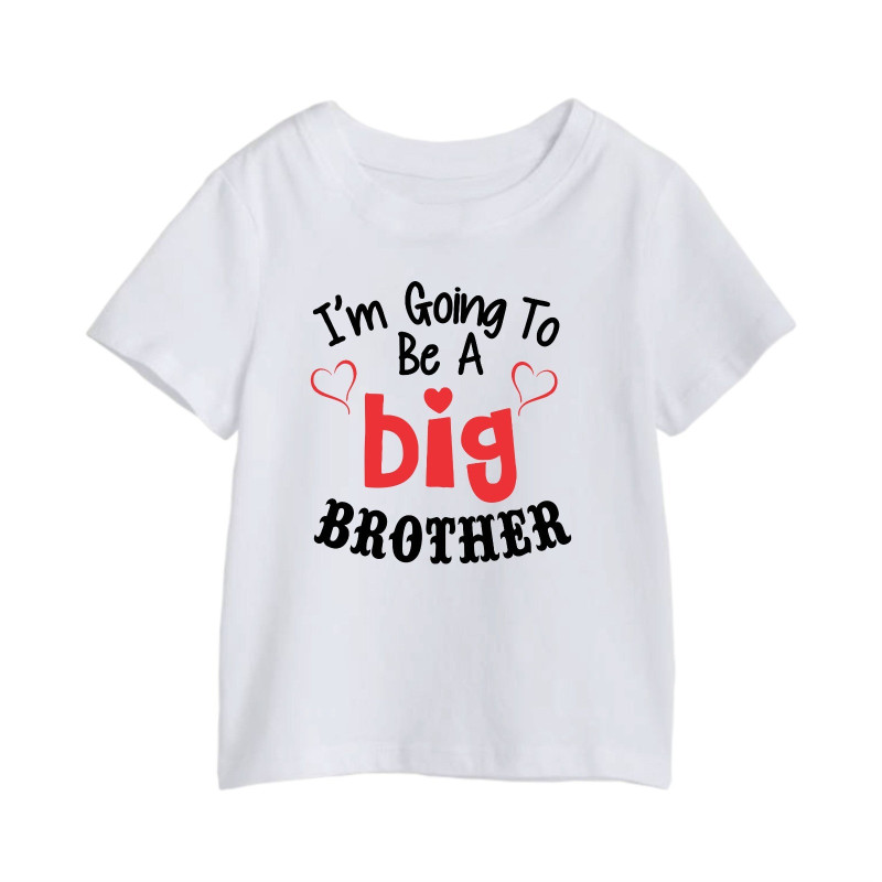 Al amal Big Brother T-shirt(3 designs) for boys ( White )
