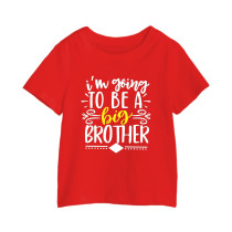 Al amal Big Brother T-shirt(3 designs) for boys ( Red )