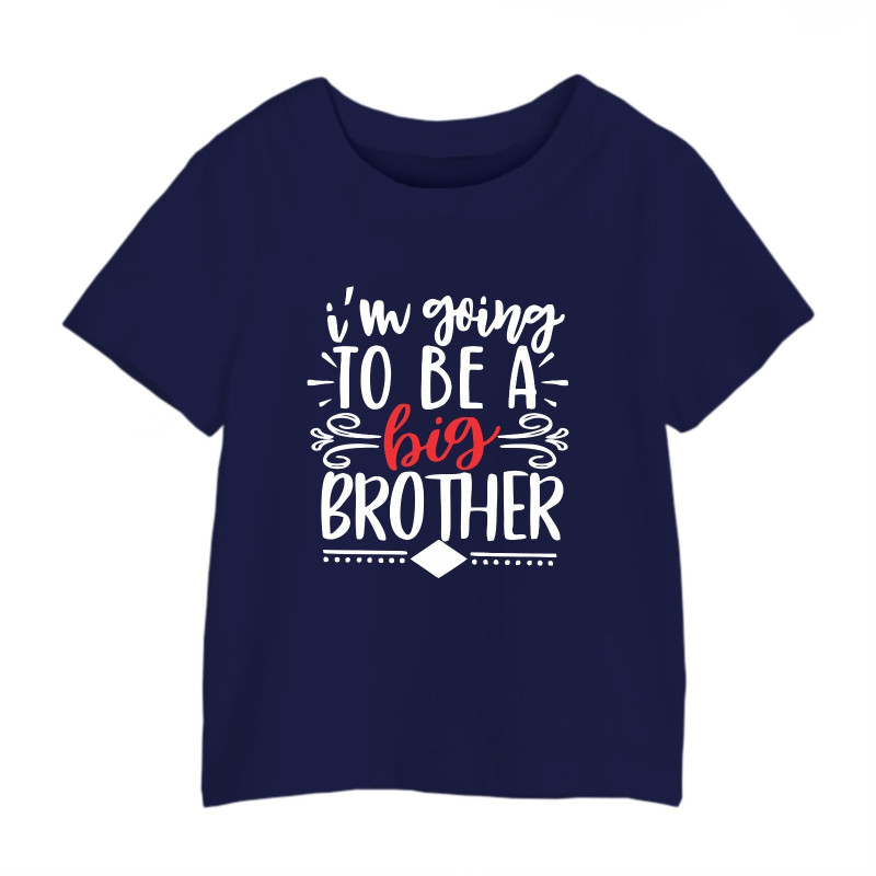 Al amal Big Brother T-shirt(1 designs) for boys ( Navy Blue )