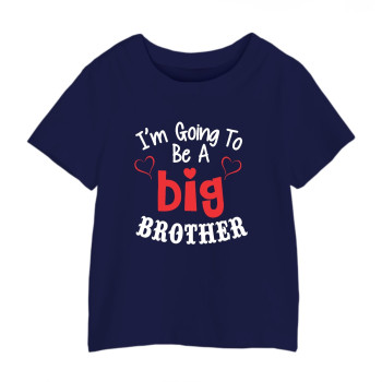 Al amal Big Brother T-shirt(3 designs) for boys ( Navy Blue )