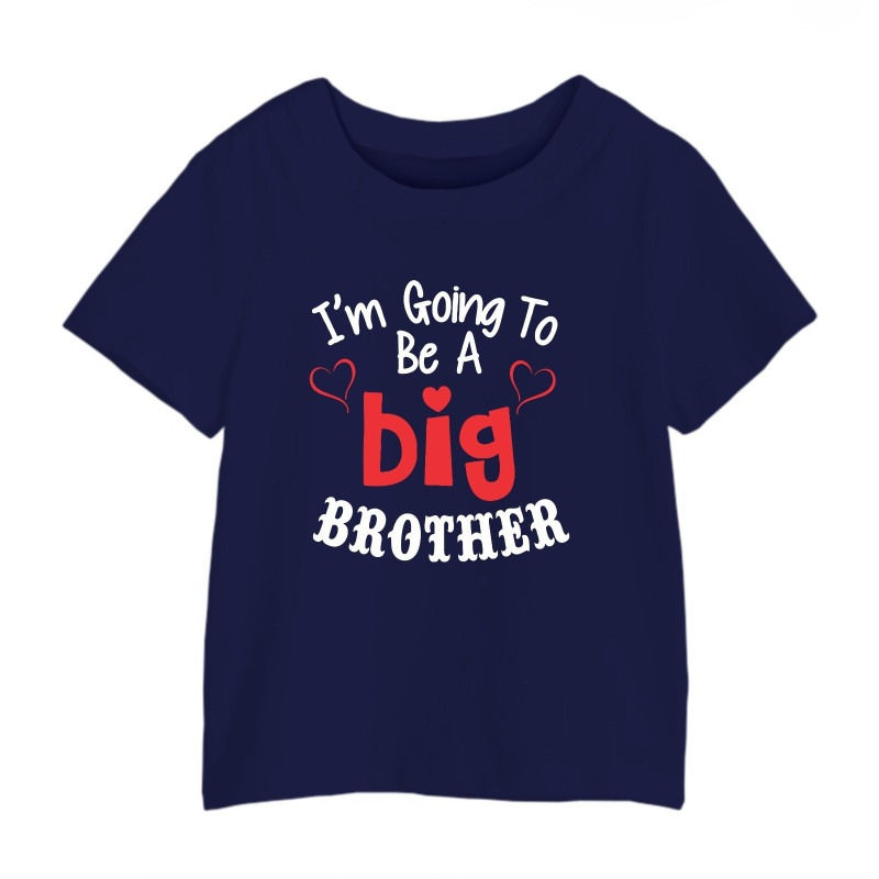 Al amal Big Brother T-shirt(3 designs) for boys ( Navy Blue )