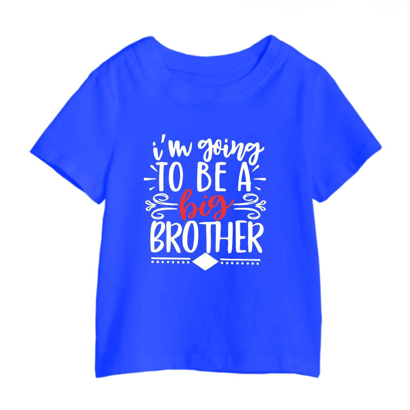 Al amal Big Brother T-shirt(2 designs) for boys ( Blue )