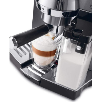 De'Longhi Pump Espresso and Cappuccino Coffee Machine - Silver EC 850.M