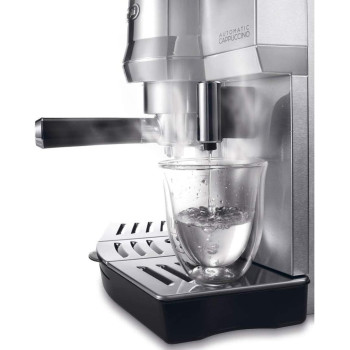 De'Longhi Pump Espresso and Cappuccino Coffee Machine - Silver EC 850.M