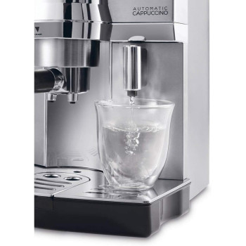 De'Longhi Pump Espresso and Cappuccino Coffee Machine - Silver EC 850.M