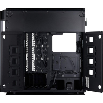 Corsair Obsidian 1000D Super-Tower Case, Smoked Tempered Glass, Aluminum Trim - Integrated Commander PRO Fan And Lighting Controller, CC-9011148-WW