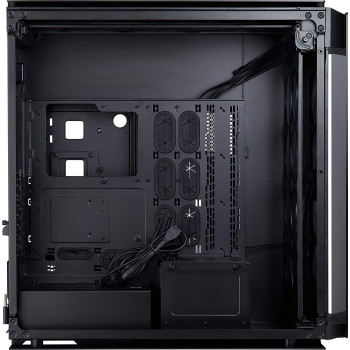Corsair Obsidian 1000D Super-Tower Case, Smoked Tempered Glass, Aluminum Trim - Integrated Commander PRO Fan And Lighting Controller, CC-9011148-WW