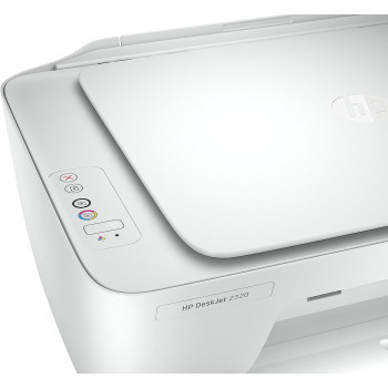 HP Deskjet 2320 All-In-One Printer, Usb Plug And Print, Scan, And Copy - White 7Wn42B 