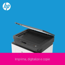 HP Laser Mfp 135A Print, Copy, Scan, Multi-Functional All In One Office Printer - White 4Zb82A