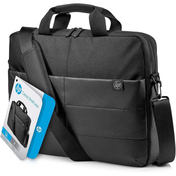HP 15.6 Classic Briefcase, Black - 1Fk07Aa