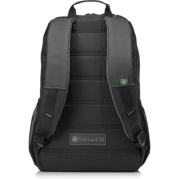 HP 15.6 Active Backpack, Black/Mint Green - 1Lu22AaAbb