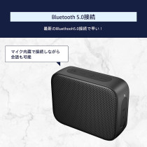 HP Bluetooth Speaker 350 With Noise Reduction Built In Microphone And Ip54 Water-Resistant (Black)