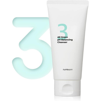 Numbuzin No. 3 All Green pH Balancing Cleanser, 120ml