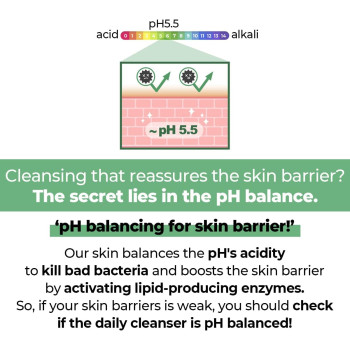 Numbuzin No. 3 All Green pH Balancing Cleanser, 120ml