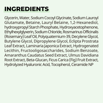 Numbuzin No. 3 All Green pH Balancing Cleanser, 120ml