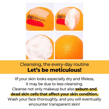 Numbuzin No.2 Deep Clean Fresh Cream Cleanser, 4.05oz/ 120ml, Whipped cream foam, Deep Pore Cleansing, Natural cleaning ingredient, Moisturizing