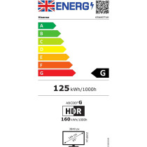 Hisense 65 Inch TV 4K UHD Smart TV, With Dolby Vision HDR, DTS Virtual X, YouTube, Netflix, Freeview Play & Alexa Built-in, Bluetooth & WiFi Black-1 Year Full Warranty