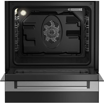 Beko 60 X 60 cm, 4 Zones CeRAMic Electric Cooking Range, Steel Finish Fsm67320GXS"Min 1 year manufacturer warranty"