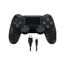 ZAQ DUALSHOCK 4 Wireless Controller for PlayStation 4 with Bluetooth Joystick Gaming Remote Control Black