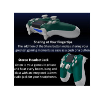 ZAQ DUALSHOCK 4 Wireless Controller for PlayStation 4 with Bluetooth Joystick Gaming Remote Control Alpine Green
