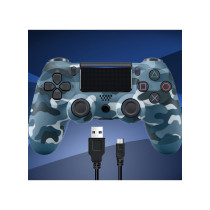 ZAQ DUALSHOCK 4 Wireless Controller for PlayStation 4 with Bluetooth Joystick Gaming Remote Control Camo Blue 