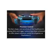 ZAQ DUALSHOCK 4 Wireless Controller for PlayStation 4 with Bluetooth Joystick Gaming Remote Control Camo Blue 