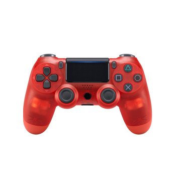 ZAQ DUALSHOCK 4 Wireless Controller for PlayStation 4 with Bluetooth Joystick Gaming Remote Control Crystal Red