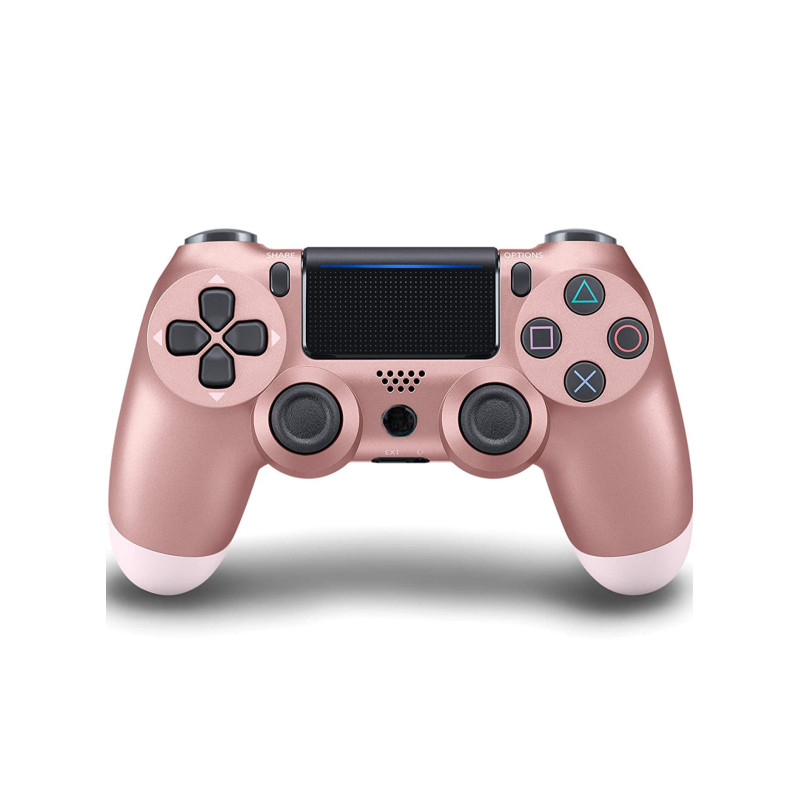 ZAQ DUALSHOCK 4 Wireless Controller For PlayStation 4 with Bluetooth Joystick Gaming Remote Control Rose Gold