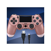 ZAQ DUALSHOCK 4 Wireless Controller For PlayStation 4 with Bluetooth Joystick Gaming Remote Control Rose Gold 