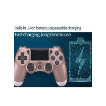 ZAQ DUALSHOCK 4 Wireless Controller For PlayStation 4 with Bluetooth Joystick Gaming Remote Control Rose Gold 