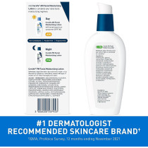 Cerave Pm Facial Moisturizing Lotion, Multiplied With Derma Roller, 3 Fl Oz