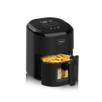 Impex AF 4307 Air Fryer With Adjustable Temperature Control Overheating Protection 4.5 L 1200W Black