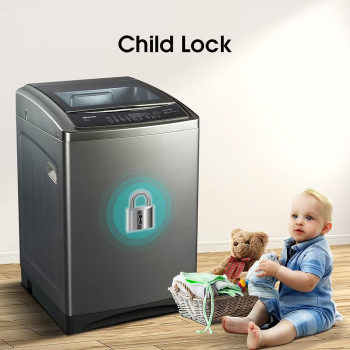 Hisense Top Loading Washing Machine, Free Standing, 8 KG, WTJA802T Full Automatic